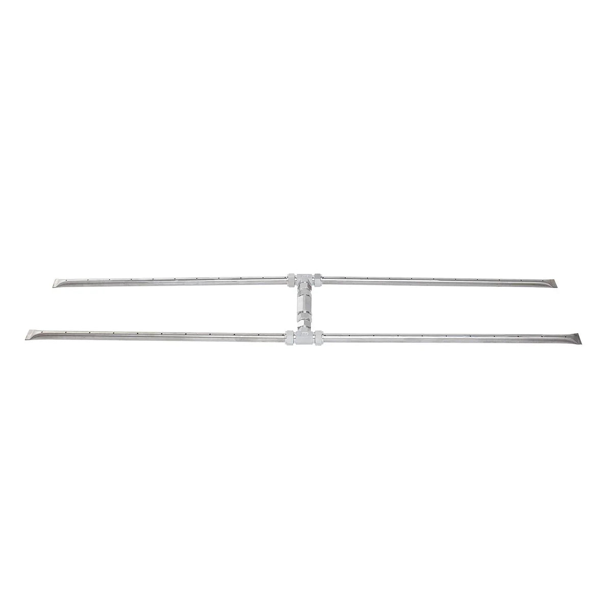Fire By Design 60" x 6" RHB606NG Marine Grade Stainless Steel Retro H-Style Natural Gas Burner