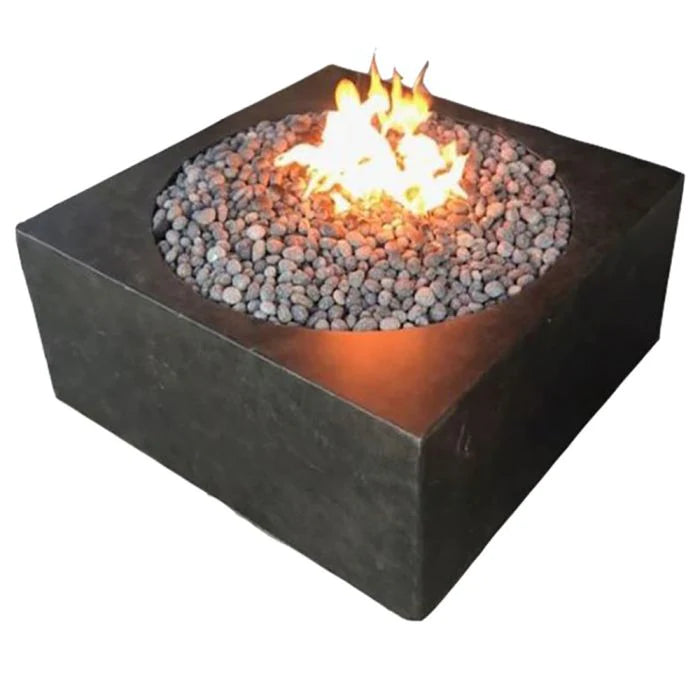 Fire by Design RCUBE42 Round Cube 42" GFRC Fire Pit Table